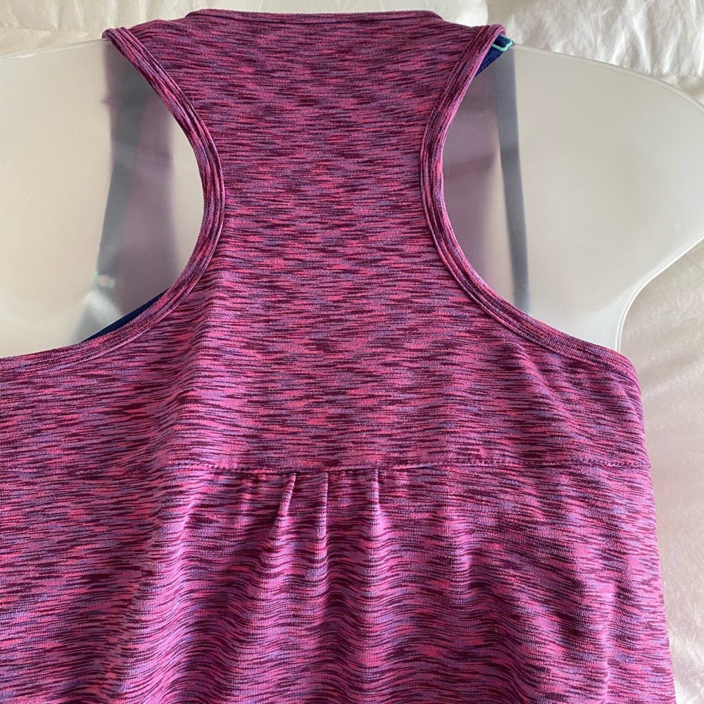 Athleta Multicolor RazorTop built in bra.S - Picture 2 of 5
